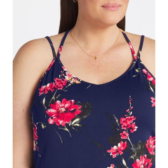 Papermoon Basima Back Detail Knit‎ Top in Navy Size 3X` - Picture 6 of 11